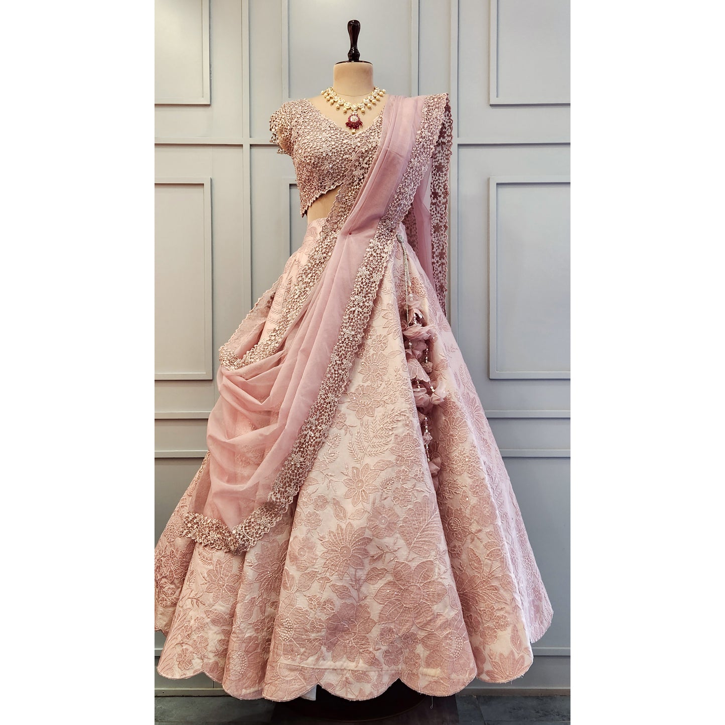 Mauve Lehenga