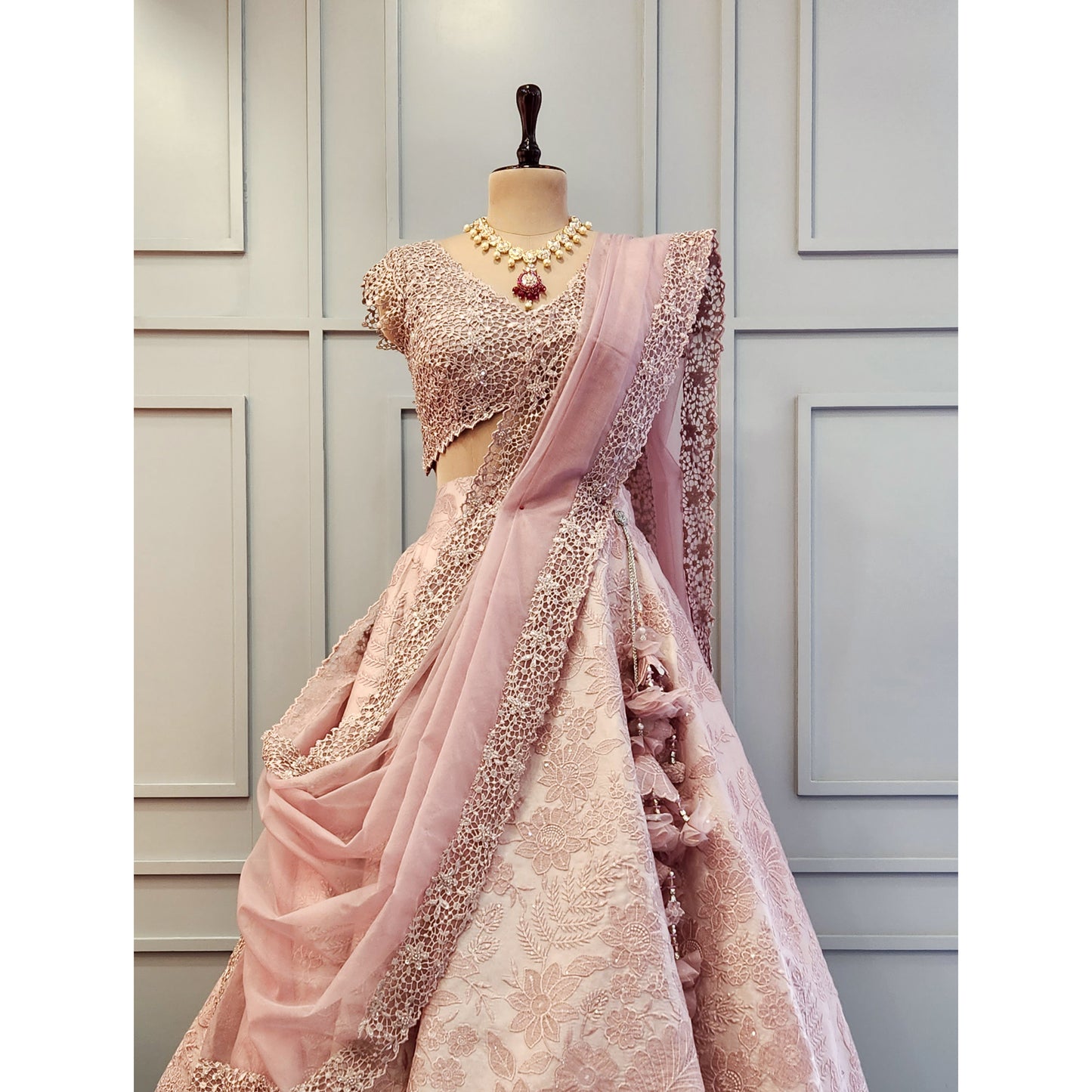 Mauve Lehenga