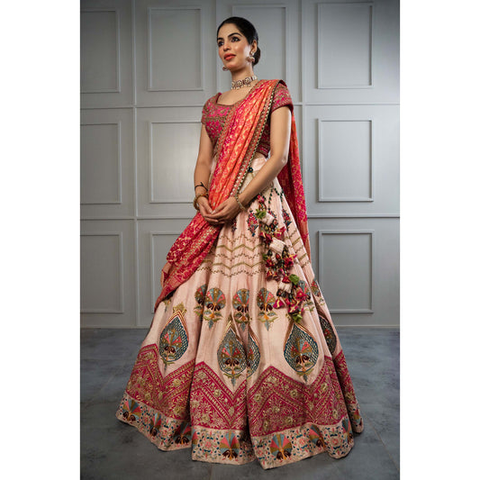 Garhola Lehenga Set